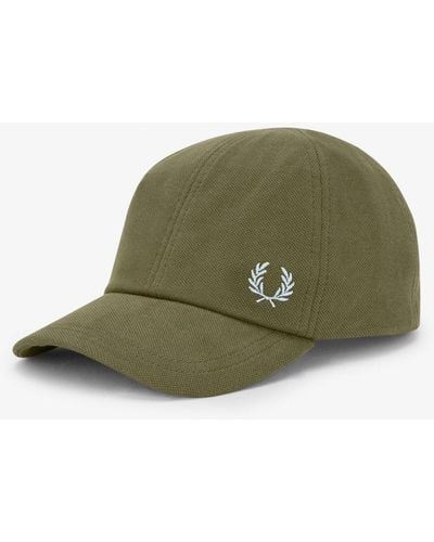 Fred Perry Classic Piqué Cap - Green