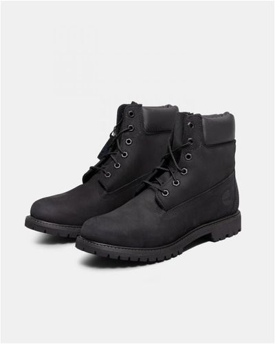 Timberland 6 Inch Premium Waterproof Boots - Black