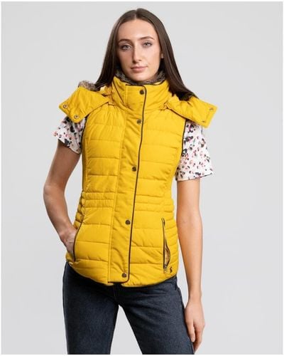 Joules Melford Gilet - Yellow