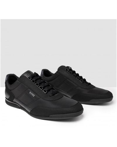 BOSS Saturn_lowp_flny Sneakers - Black