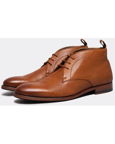 Oliver Sweeney Farleton Leather Boot - Brown
