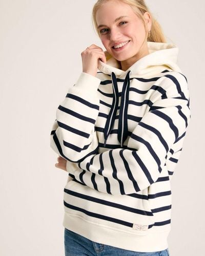 Joules Milbourne Pullover Hoodie - White