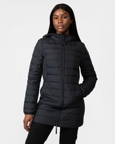 Parajumpers Irene Long Down Jacket - Blue