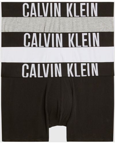 Calvin Klein Intense Power Trunk 3 Pack - Black