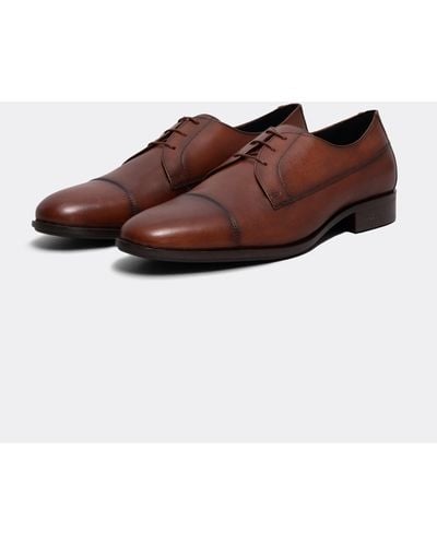 BOSS Colby_derb_tcbu Shoes - Brown