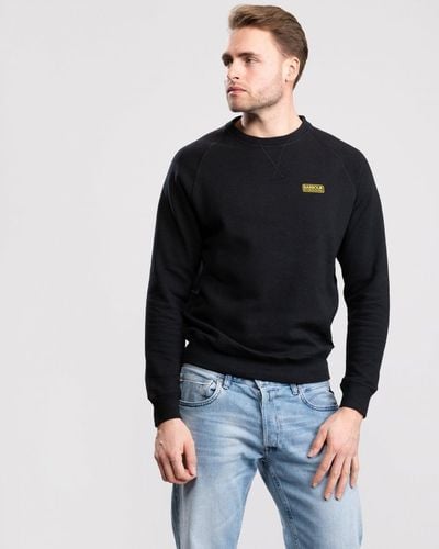 Barbour Essential Crew Sweatshirt - Black