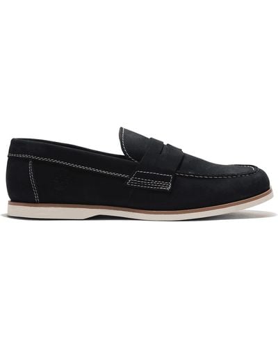 Timberland Classic Slip-on Boat Shoes - Black