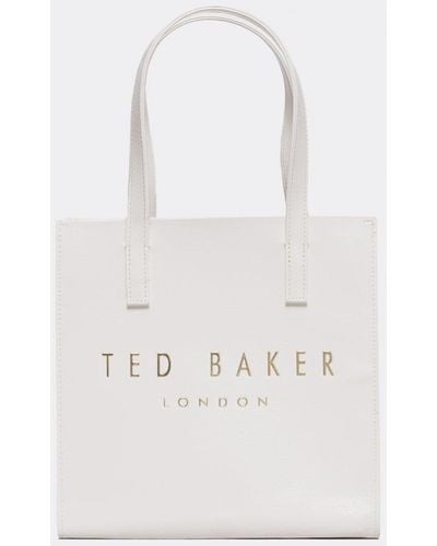 Ted Baker Crinion Crinkle Small Icon Bag - White