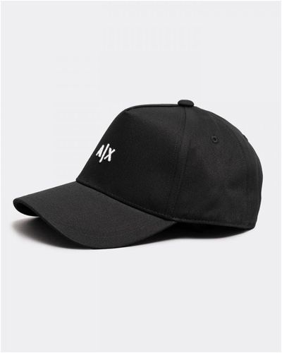 Armani Exchange Mini A|x Logo Baseball Cap - Black