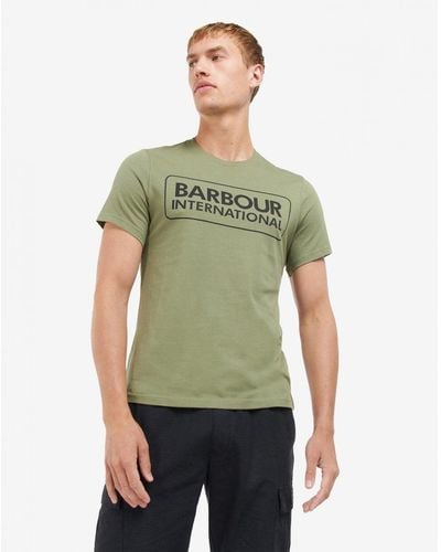 Barbour Essential Large Logo - Green
