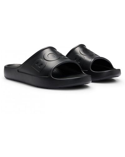 Hugo boss mens sliders sale cheap