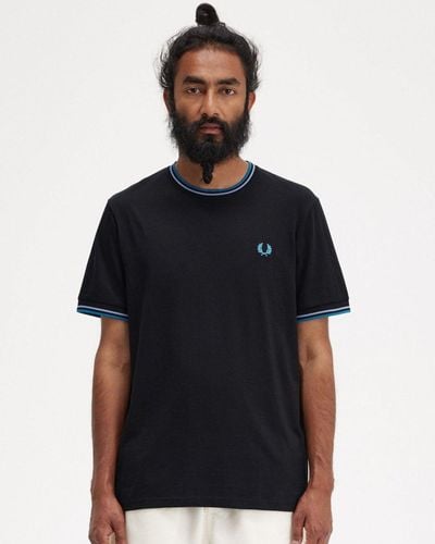 Fred Perry Twin Tipped - Black