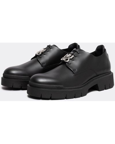 HUGO Denzel Bolt Derby Shoes - Black