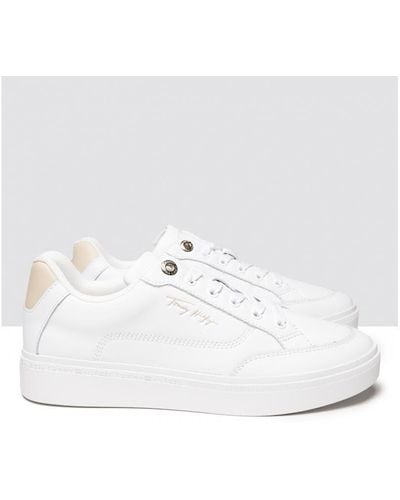 Tommy Hilfiger Essential Court Sneakers - White