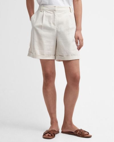 Barbour Darla Tailored Shorts - White
