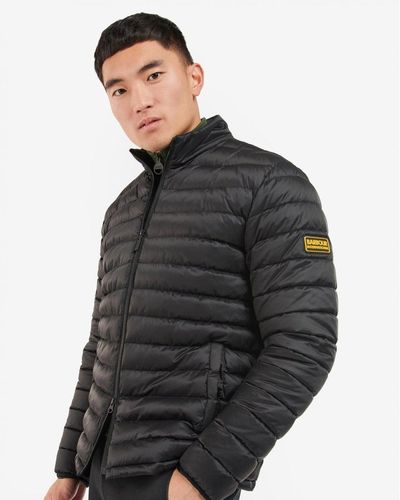 Barbour Racer Impeller Quilted Jacket - Gray