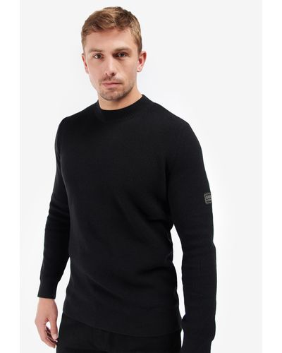 Barbour Corser Crew Neck Sweater - Black