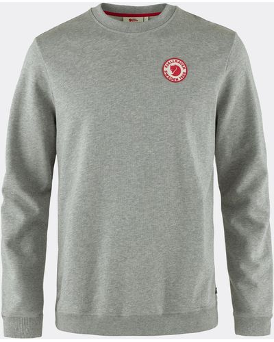 Fjallraven 1960 Logo Badge Sweatshirt - Grey