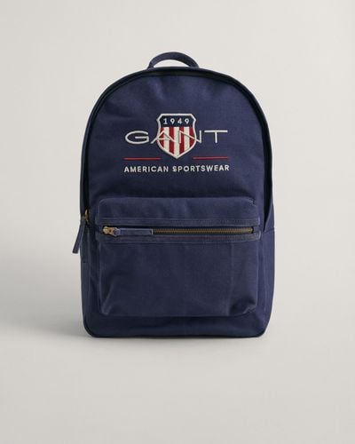 GANT Archive Shield Backpack - Blue