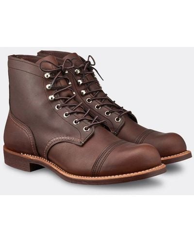 Red Wing Iron Ranger Boots - Brown