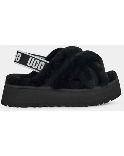 UGG Women's Disco Cross Slide Disco Cross Slide - Black