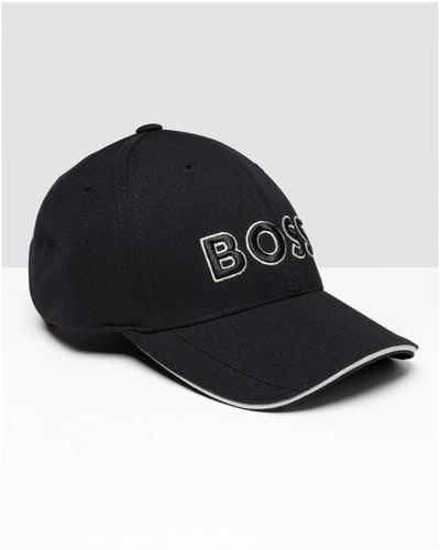BOSS Boss Athleisure Bold Logo Baseball Cap - Black
