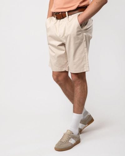 GANT Relaxed Twill Shorts - Natural