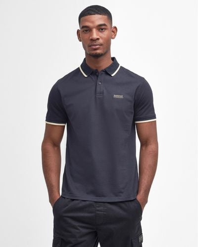 Barbour Event Multi Tipped Polo - Blue
