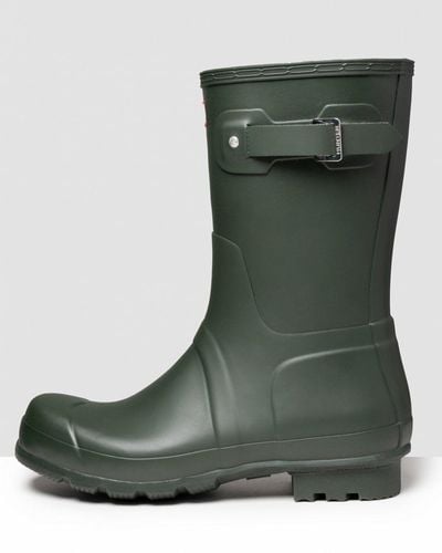 HUNTER Original Short Boots - Green