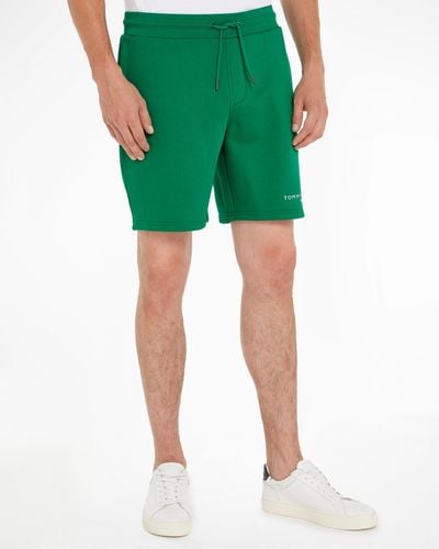 Tommy Hilfiger Small Tommy Logo Sweat Shorts - Green