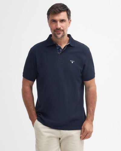 Barbour Hart Tailored Polo - Blue