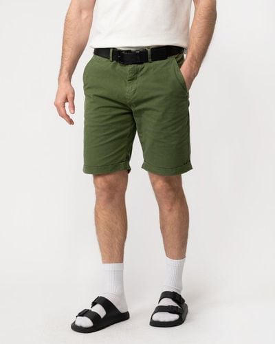 GANT Regular Sunfaded Shorts - Green
