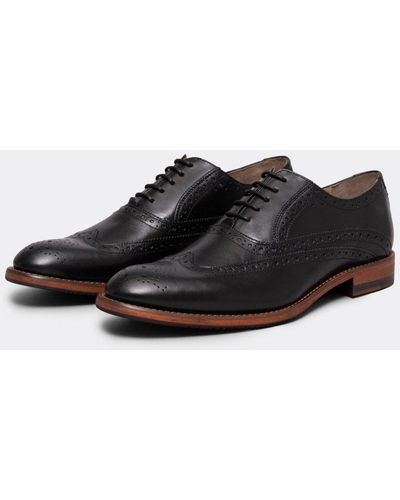 Oliver Sweeney Ledwell Wing Tip Oxford Brogues - Black
