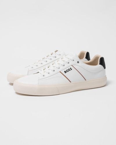 BOSS Aiden_tenn_flpp Sneakers - White