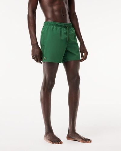 Lacoste Light Quick-dry Swim Shorts - Green