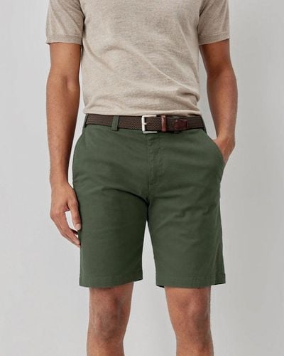 Oliver Sweeney Frades Italian Cotton Chino Shorts - Green