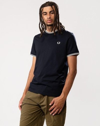 Fred Perry Twin Tipped - Blue