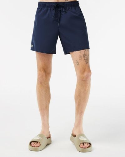 Lacoste Light Quick-dry Swim Shorts - Blue