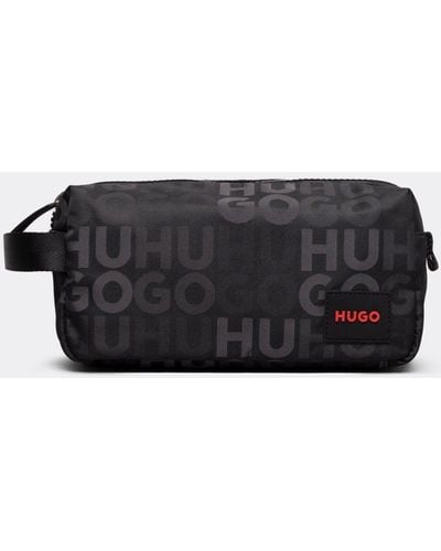 HUGO Ethon 2.0 L Washbag - Black