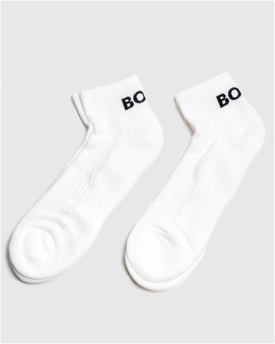 BOSS As Sport 2 Pack Sneaker Socks Nos - White