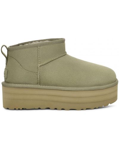 Green ugg deals boots women's shoes