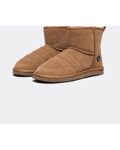 Joules Riley Slipper Boot - Natural