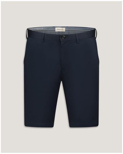 GANT Slim Sports Shorts - Blue