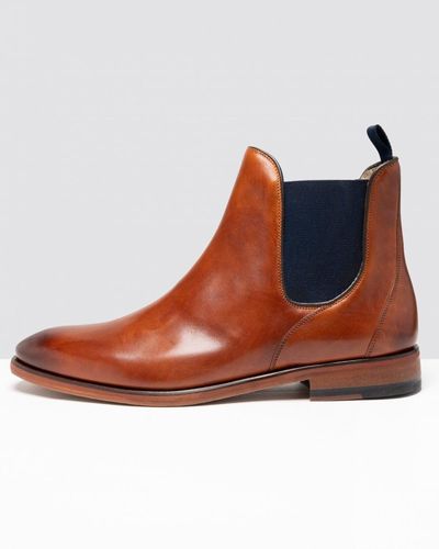 Oliver Sweeney Allegro Leather Chelsea Boot - Brown