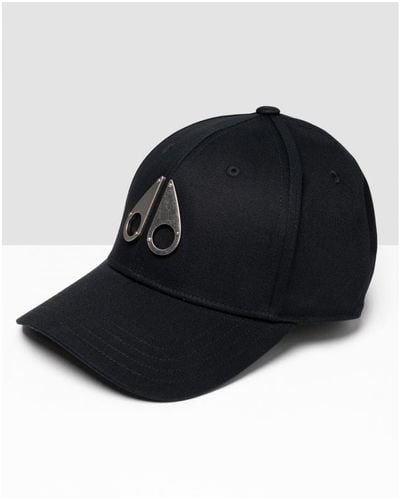 Moose Knuckles Front Logo Icon Cap - Black