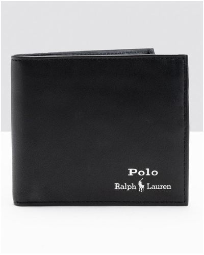 Polo Ralph Lauren Smooth Leather Wallet - Black