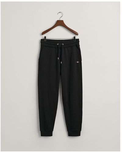 GANT Shield Joggers - Black