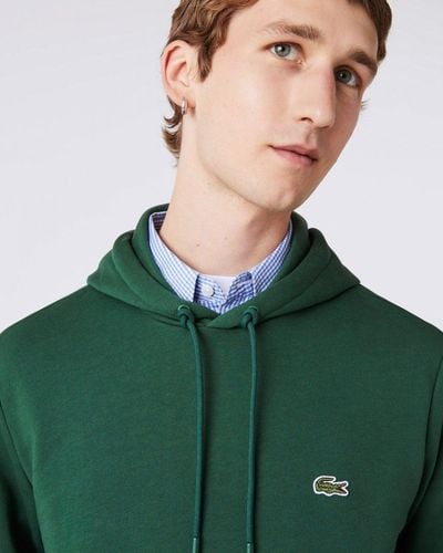 Lacoste Green Hoodie Sweatshirt