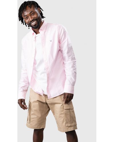 GANT Slim Fit Oxford Shirt - Pink