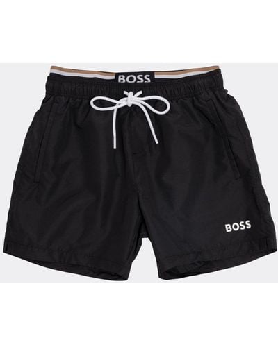 BOSS by HUGO BOSS Amur Swim Shorts - Black